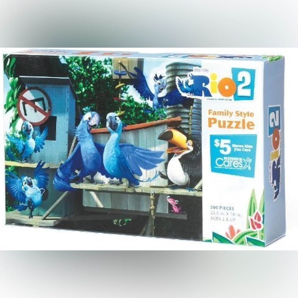 RIO 2 FAMILY STYLE PUZZLE